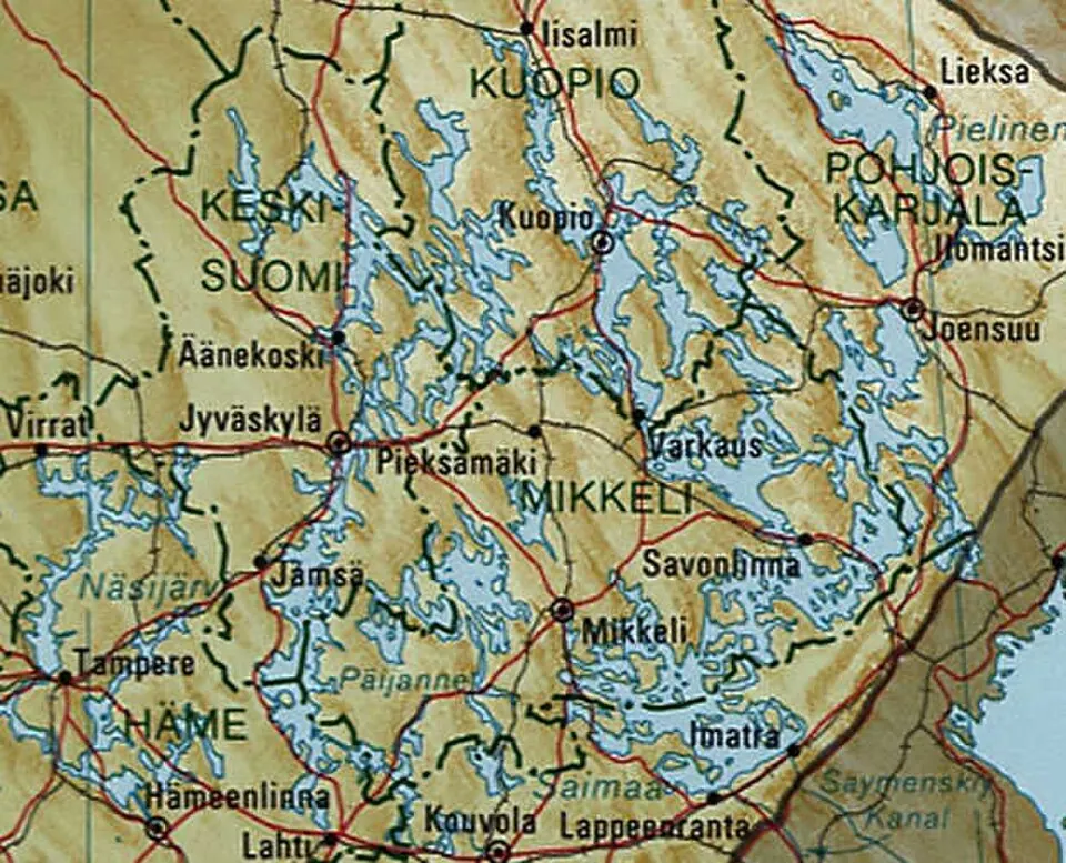 Finská jezerní oblast